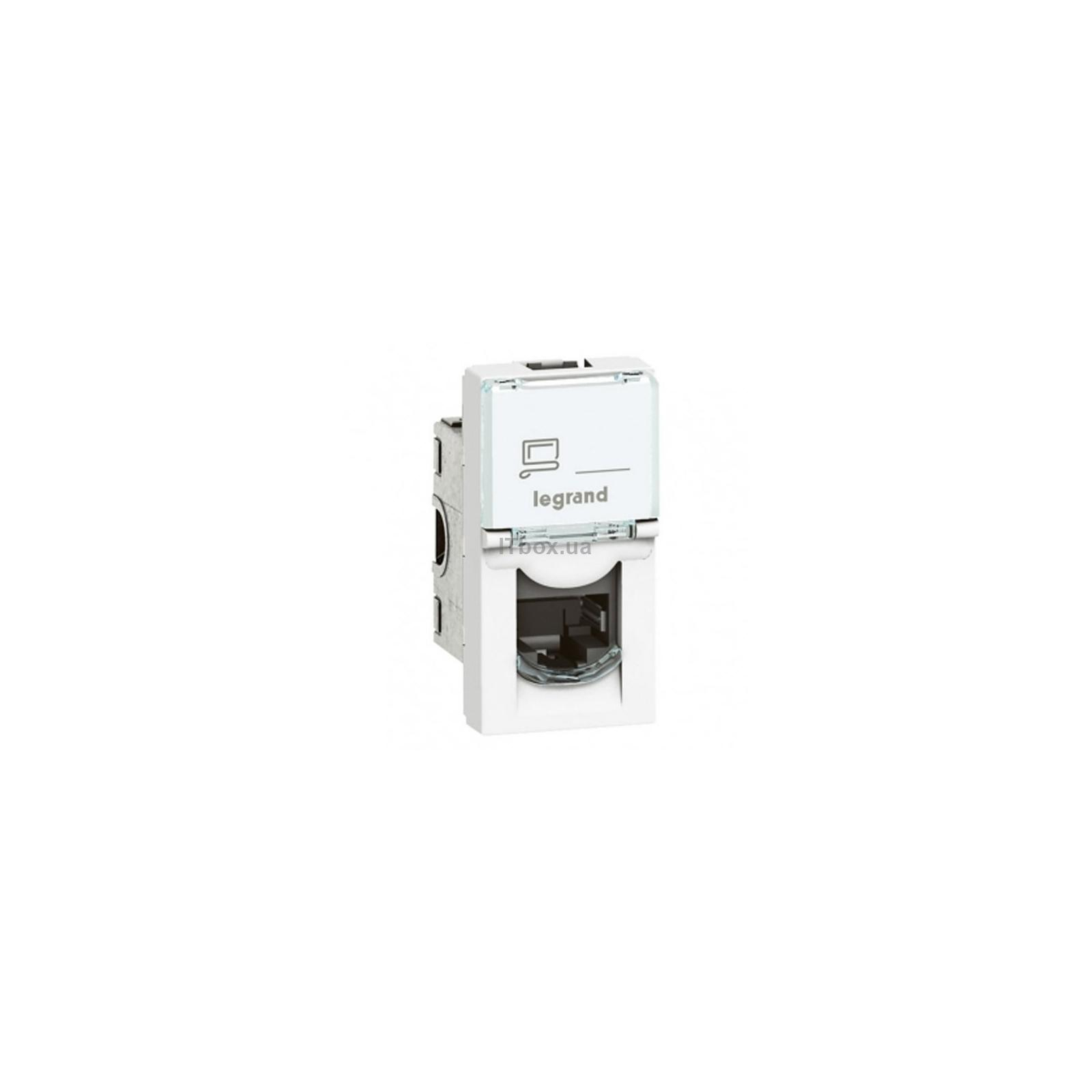 Комп'ютерна розетка LEGRAND Розетка компьютерная MOSAIC RJ45 UTP кат.5E ...