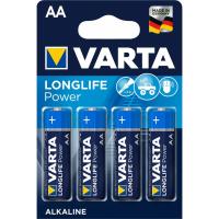 Батарейка Varta AA LONGLIFE Power LR6 * 4 Фото