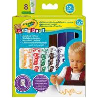 Набор для творчества Crayola 8 легко смываемых широких фломастеров Фото