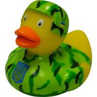 Игрушка для ванной Funny Ducks Милитари утка Фото