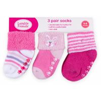 Шкарпетки Luvable Friends 3 пары, для девочек Фото