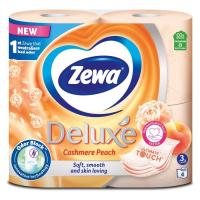 Туалетная бумага Zewa Deluxe Персик 3 слоя 4 рулона Фото