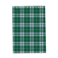 Блокнот Buromax spiral top, А5, 48sheets, square, green Фото