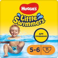 Подгузники Huggies Little Swimmer 5-6 (12-18 кг) 11 шт Фото