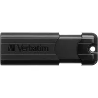 USB флеш накопичувач Verbatim 64GB PinStripe Black USB 3.0 Фото