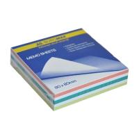 Папір для нотаток Buromax Zebra JOBMAX 80х80х20мм, glued Фото