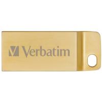 USB флеш накопитель Verbatim 32GB Metal Executive Gold USB 3.0 Фото