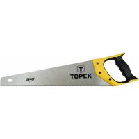 Ножовка Topex по дереву, 500 мм, «Акула», 11TPI Фото