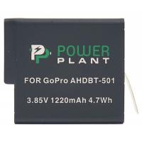 Акумулятор до фото/відео PowerPlant для GoPro AHDBT-501 1220mAh Фото