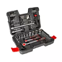 Набір інструментів Top Tools змінних головок 1/4", 1/2" 53 од. Фото