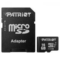 Карта памяти Patriot 16GB microSD class10 UHS-I Фото