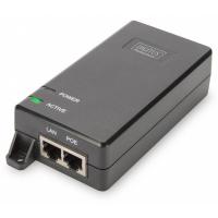 Адаптер PoE Digitus PoE+ 802.3at, 10/100/1000 Mbps, Output max. 48V, 3 Фото