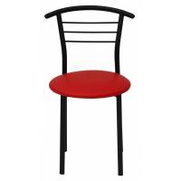 Кухонный стул Примтекс плюс 1011 black S-3120 Красный Фото