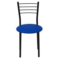 Кухонный стул Примтекс плюс 1022 black S-5132 Синий Фото