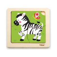 Пазл Viga Toys Зебра Фото