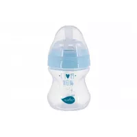 Бутылочка для кормления Nuvita Mimic Collection 150 мл синяя Фото