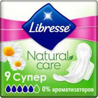 Гігієнічні прокладки Libresse Natural Care Ultra Clip Super 9 шт Фото