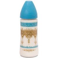 Бутылочка для кормления Suavinex Couture 270 мл голубая Фото