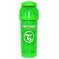 Пляшечка для годування Twistshake антиколиковая 260 мл, зеленая Фото