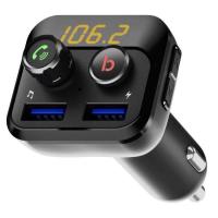 FM модулятор Grand-X 98GRX MegaBass, Bluetooth V5.0 MicroSD, 2USB , Meg Фото
