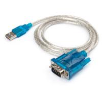 Кабель для передачи данных Vinga USB to COM 1.0m transparent Фото