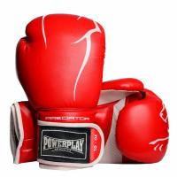 Боксерские перчатки PowerPlay 3018 16oz Red Фото