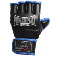 Рукавички для MMA PowerPlay 3058 M Black/Blue Фото