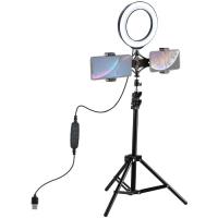 Набір блогера Puluz Ring USB LED lamp 6.2"+ tripod 1.1m Фото