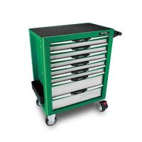 Тележка для инструмента Toptul Pro-Plus 7 секций зеленая Фото
