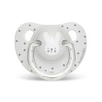 Пустышка Suavinex Hygge анатом.Уютные истории 18+ мес. серый зайчик Фото