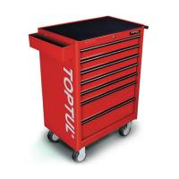 Тележка с инструментом Toptul в инструментальной тележке 7 секций 133 ед. червон Фото