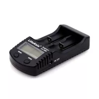 Зарядний пристрій для акумуляторів Liitokala 2 Slots, LCD дисплей, Li-ion/Ni-MH/Ni-Cd/AA/ААA/AA Фото