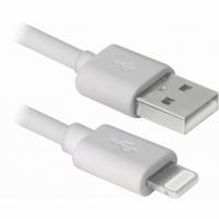 Дата кабель REAL-EL USB-C to Lightning 1.0m MFI TPE White Фото