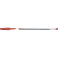 Ручка шариковая Bic Cristal, красная Фото