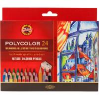 Карандаши цветные Koh-i-Noor Polycolor художественные 24 цвета Фото