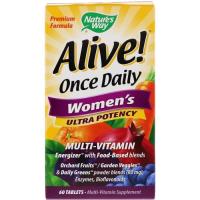 Мультивитамин Nature's Way Мультивитамины Для Женщин, Alive! Ultra Potency M Фото