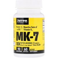 Витамин Jarrow Formulas Витамин К2 в Форме МК-7, Vitamin K2 as MK-7, 90 м Фото