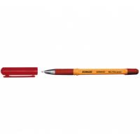Ручка шариковая Stanger 0,7 мм, с грипом, красная Fine point Фото