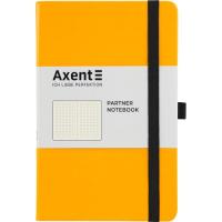 Книга записная Axent Partner 125х195 мм в точку 96 листов Желтая Фото