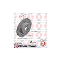 Гальмівний диск ZIMMERMANN 150.3484.55 Фото