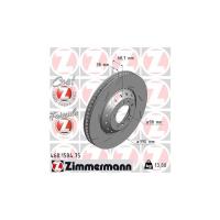 Гальмівний диск ZIMMERMANN 460.1584.75 Фото