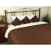 Покрывало Руно Двустороннее Барселона шоколадно-молочное 150х212 Фото