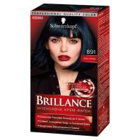 Краска для волос Brillance 891-Сине-черный 142.5 мл Фото