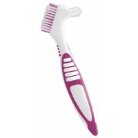 Зубная щетка Paro Swiss clinic denture brush для зубных протезов розовая Фото