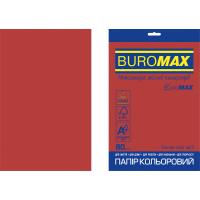 Папір Buromax А4, 80g, INTENSIVE red, 20sh, EUROMAX Фото