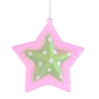 Елочная игрушка YES! Fun звезда новогодняя 10 см. Фото