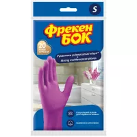 Перчатки хозяйственные Фрекен БОК универсальные суперпрочные S 1 пара Фото