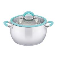 Кастрюля Pepper Apple Mint Silicone 22 см 5,0 л PR-1110-22 Фото