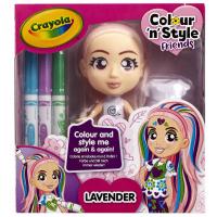 Набір для творчості Crayola Colour n Style Стильні дівчата Лаванда Фото
