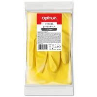 Перчатки хозяйственные PRO service Optimum латексные L Желтые 1 пара Фото